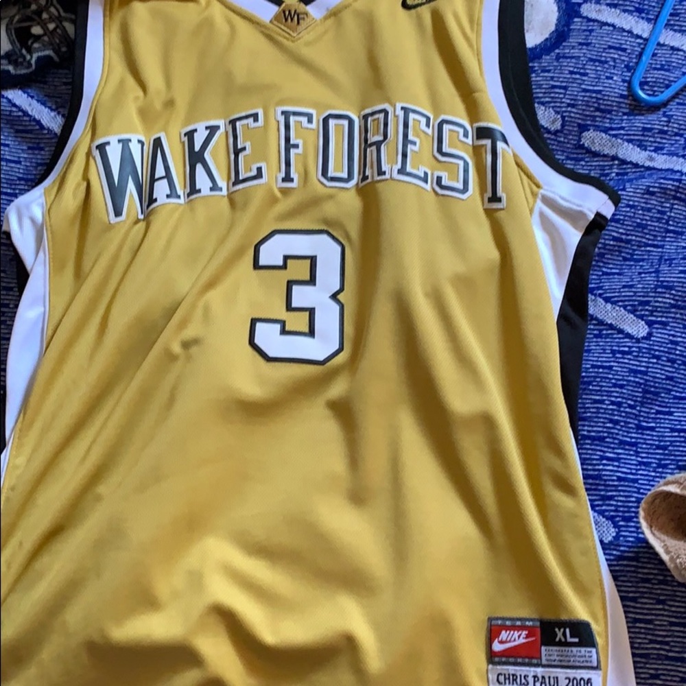 Chris Paul Wake Forest Jersey